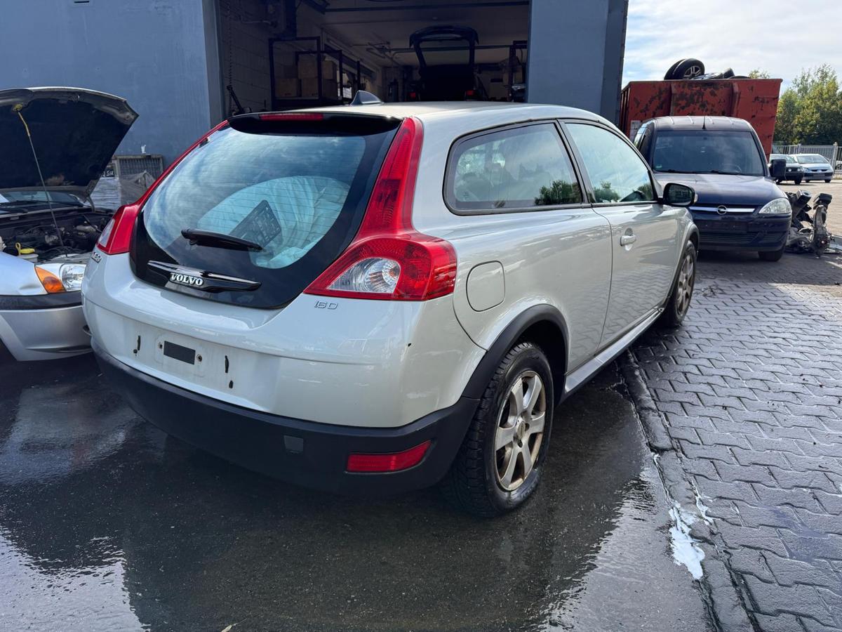 Volvo C30 original Stoßstange Stoßfänger hinten 481 Cosmic White Metallic BJ08